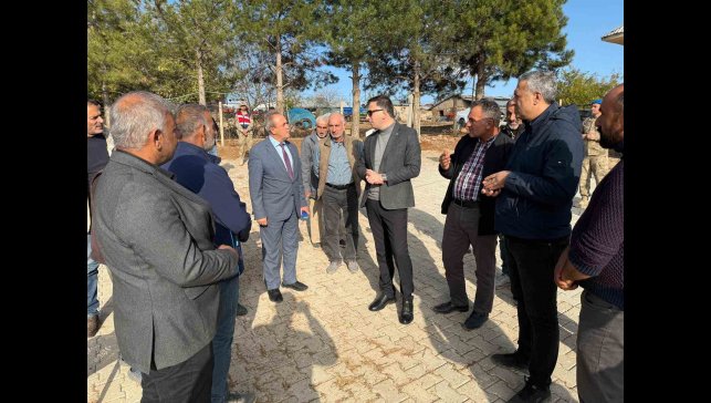 Kaymakam Levent Küçük, vatandaşlarla bir araya geldi