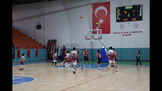Elazığ'da basketbol müsabakaları sona erdi