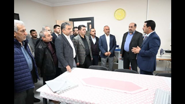 Başkan Taşkın, tamamlanan projeleri teşkilatla inceledi