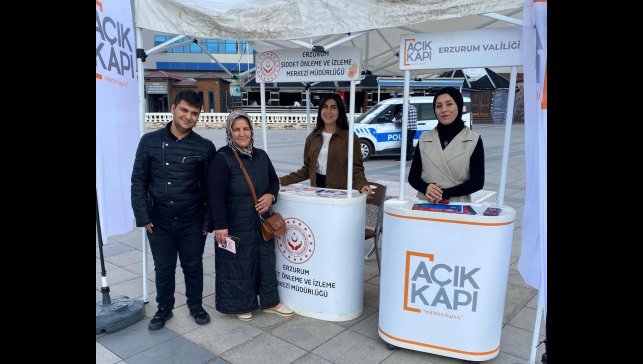 Vatandaşa "Açık Kapı" projesini anlattılar