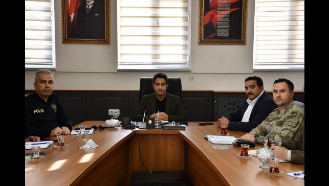 Sarıkamış'ta kış tedbirleri toplantısı yapıldı