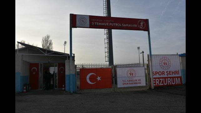 3 Temmuz Stadı'nda sporcular daha güvenli ortamda spor yapacak