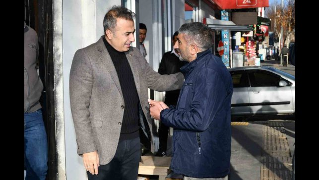 Vali Çiçek'ten esnaf ziyareti