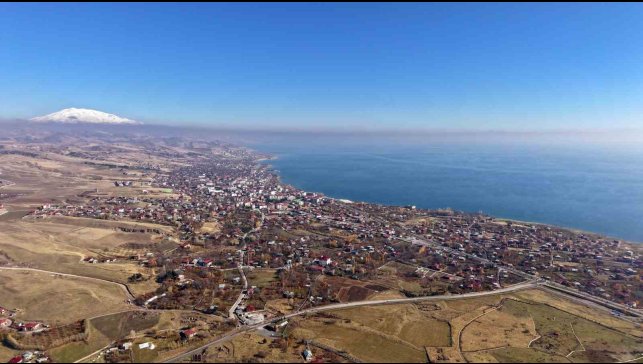 Sakin şehir Ahlat, havadan böyle görüntülendi