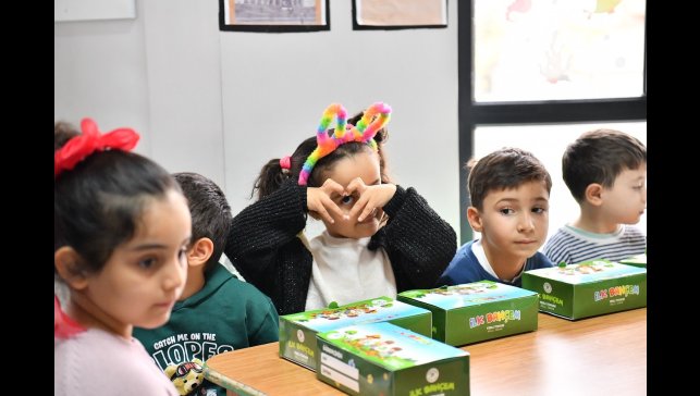 Yeşilyurt'ta çocuklar tarım sevgisi ile büyüyor