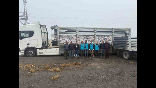 Patnos'ta on bin haneye kömür desteği