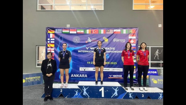 Erzincanlı badmintonculardan uluslararası şampiyonada 3 altın, 2 bronz madalya