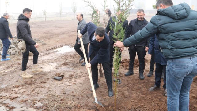 Güroymak'ta fidan dikim etkinliği düzenlendi