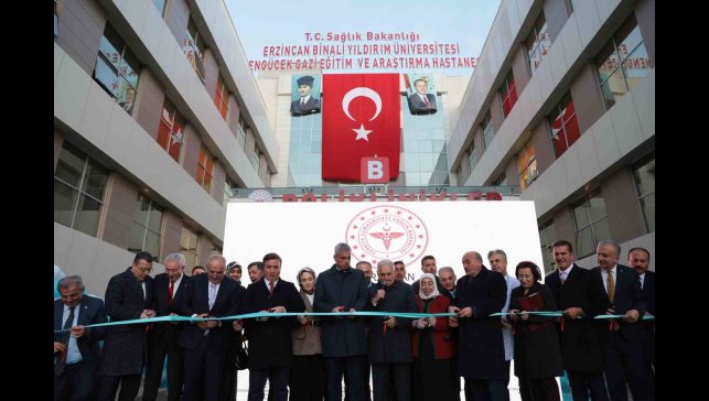 Mengücek Gazi Eğitim ve Araştırma Hastanesi resmi açılış töreni