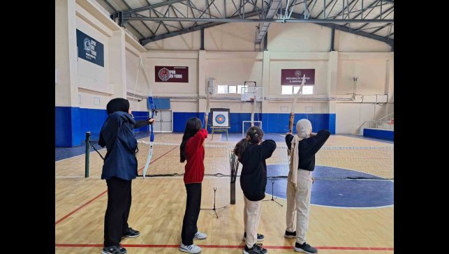 Korkut'ta okçuluk kurslarına yoğun ilgi