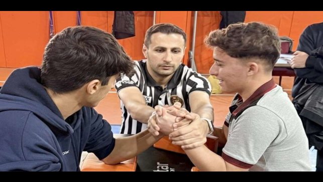 Bilek Güreşi İl Birinciliği Yarışması nefes kesti
