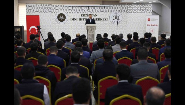 Erzincan'da imam adaylarına 'merhamet' vurgusu