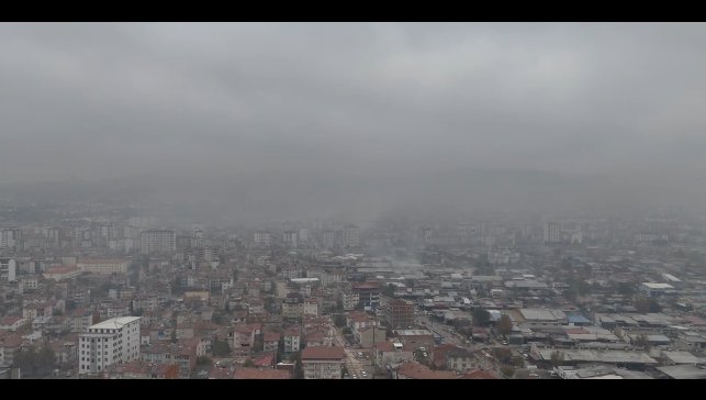 Elazığ'da sis etkisi sürdürüyor