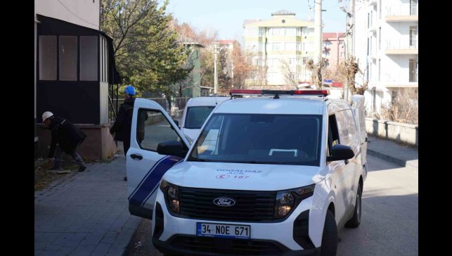 Erzurum'da doğal gaz paniği