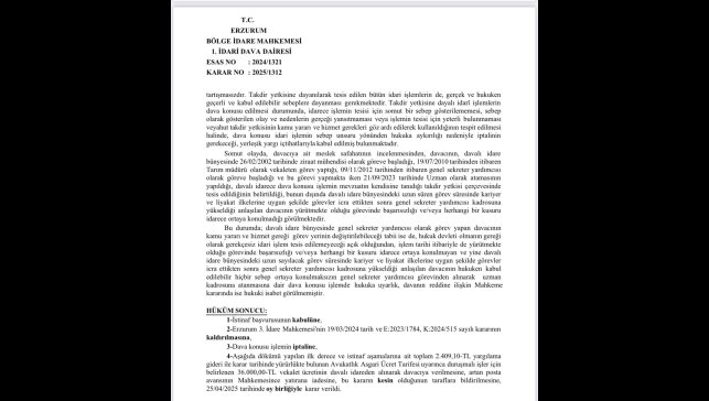 Iğdır İl Özel İdaresi'nde görev değişikliği krizi: Mehmet Nuri Turan ikinci kez görevden alındı