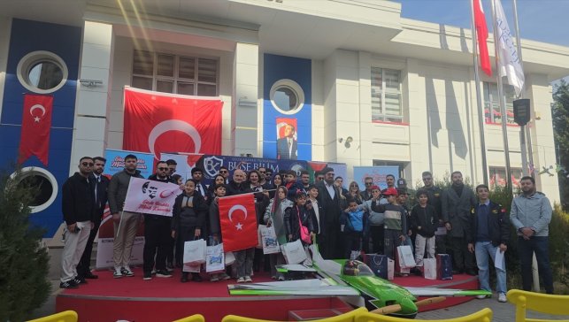 Yente Gazzeli çocukları havacılık teknolojileriyle buluşturdu