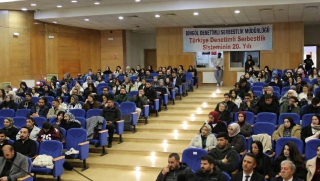 Bingöl Üniversitesi'nde denetimli serbestlik sistemi tanıtıldı
