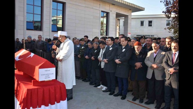 Hayatını kaybeden Piyade Er Gönlüaçık, son yolculuğuna uğurlandı