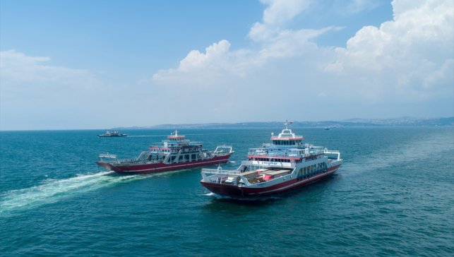 Negmar Narlı Feribot'tan Marmara Denizi'nin iki yakasına yıl boyu kesintisiz hizmet