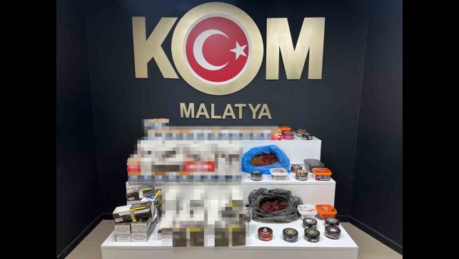 Malatya'da kaçakçılık operasyonları