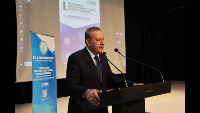 BEÜ'de "1. Uluslararası Akıllı Sistemler, Tasarım ve Enerji" Konferansı başladı