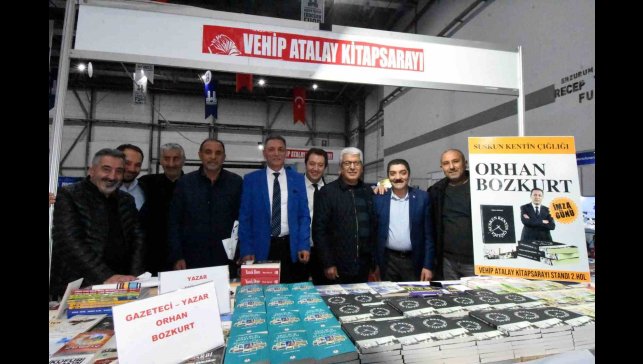 Orhan Bozkurt, "Suskun Kentin Çığlığı" ile okurlarıyla buluştu
