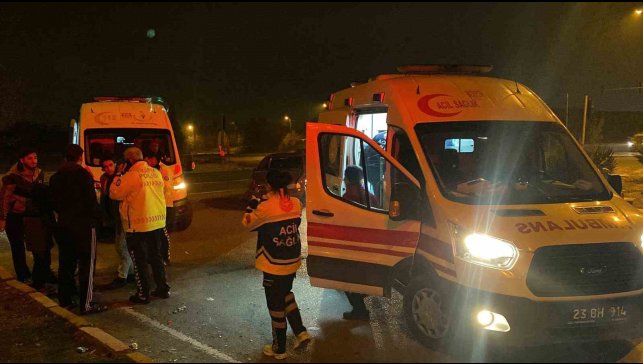 Elazığ'da trafik kazası: 6 yaralı
