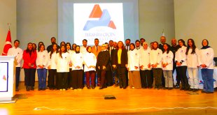 AİÇÜ’de Gastronomi öğrencileri için “Beyaz Önlük Giyme” töreni düzenlendi