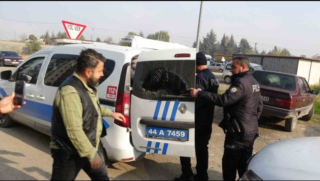 Malatya'da film sahnelerini aratmayan kovalamaca