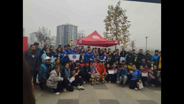 380 sporcu Okul Sporları Oryantiring Yarışması'nda ter döktü