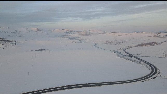 Kar yağışı sonrası kentte kartpostallık görüntüler oluştu