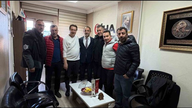 Kayak kulüpleri Birliği'nden İHA'ya ziyaret