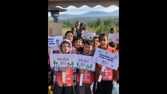 "81 İlde 81 Orman" projesi Muğla'da 20 bin fidanla sürüyor