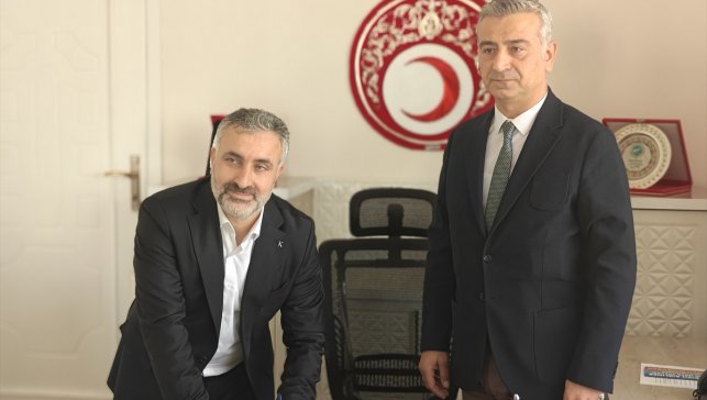 Türk Kızılay Muş Şube Gülbey Gümüştekin göreve başladı