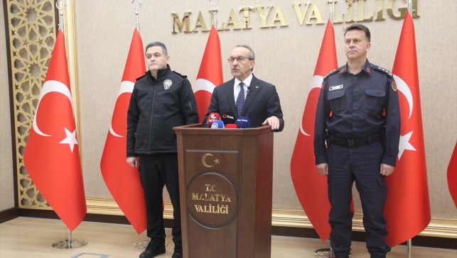 Malatya Valisi Yavuz, kasım ayı asayiş verilerini paylaştı