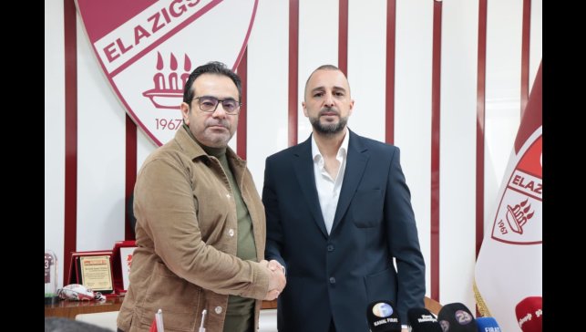 Elazığspor'da Adem Çağlayan dönemi resmen başladı