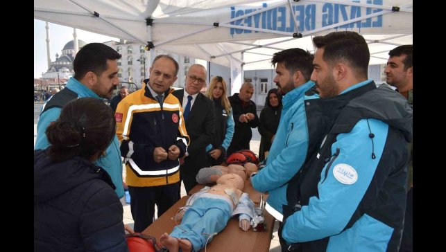 Elazığ'da Acil Sağlık Hizmetleri Haftası etkinlikleri