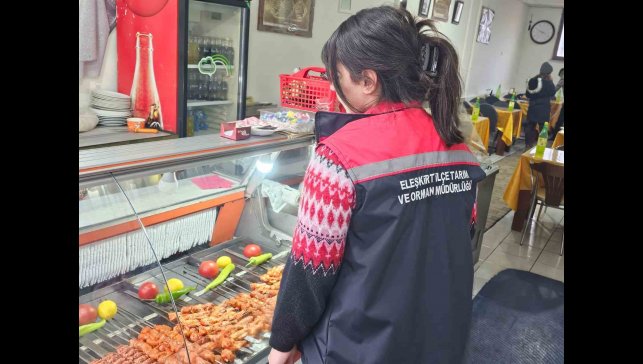 Ağrı'da gıda güvenliği çalışmaları kapsamında 750 işletme kontrolden geçti