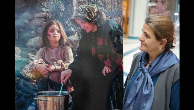 Mezuniyet ödevi için fotoğraflarla Gazzeli Kadınlar'ı anlattılar