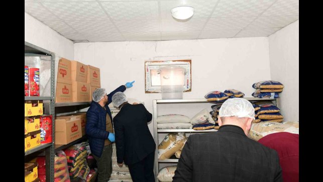 Çatak'ta okul yemekhanelerinde kapsamlı denetim