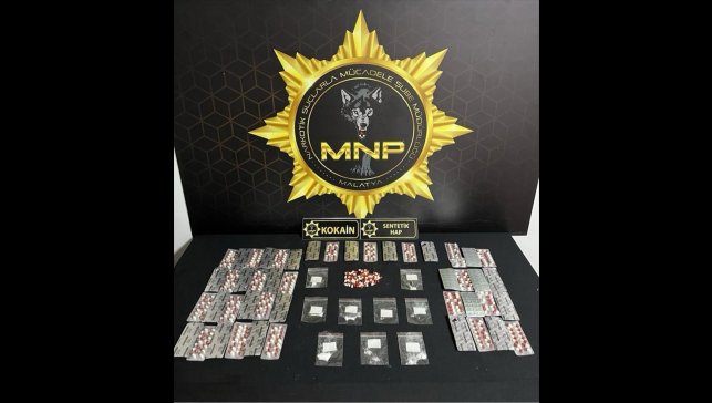 Malatya'da uyuşturucu operasyonunda 3 zanlı tutuklandı