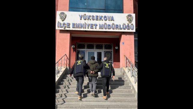 Hakkari'de haklarında kesinleşmiş hapis cezası bulunan 2 hükümlü yakalandı