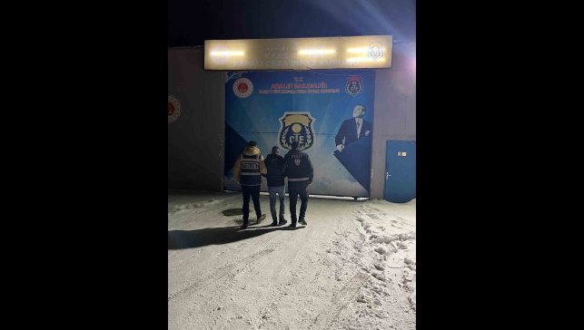 Sarıkamış'ta 15 yıl hapis cezası olan 1 kişi yakalandı