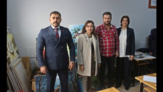 Patnos'ta açık cezaevinde hükümlülere meslek edindirme kursları başladı