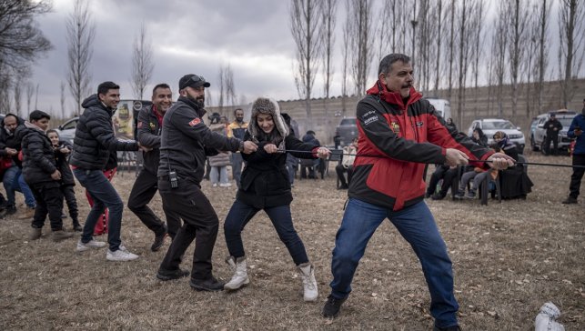 Erzurum'da engelliler, düzenlenen programda off-road ve çeşitli etkinliklerle eğlendi