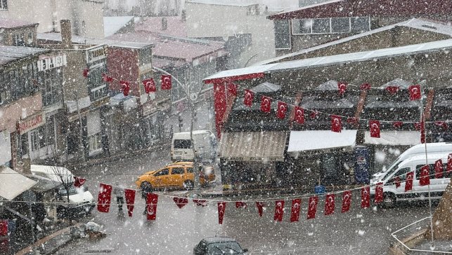 Van'da kar etkili oldu