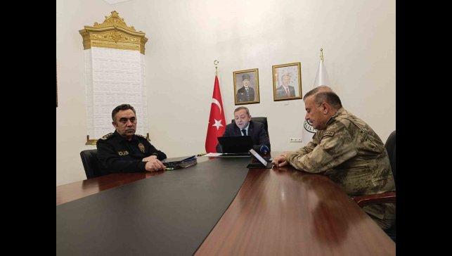 Kars'ta Kasım ayı asayiş ve güvenlik toplantısı yapıldı