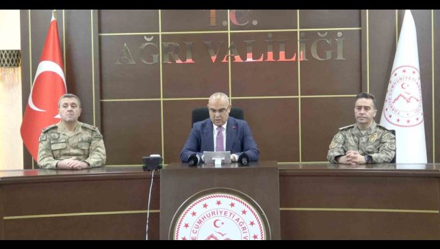 Ağrı Valisi Koç: "Devletin gücü ve kararlılığı her şartta sahadadır