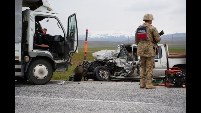 Erzurum'da jandarma bölgesinde 10 ayda 241 kaza