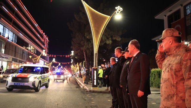 Bingöl'de emniyet ve jandarma teşkilatına 162 yeni araç tahsis edildi